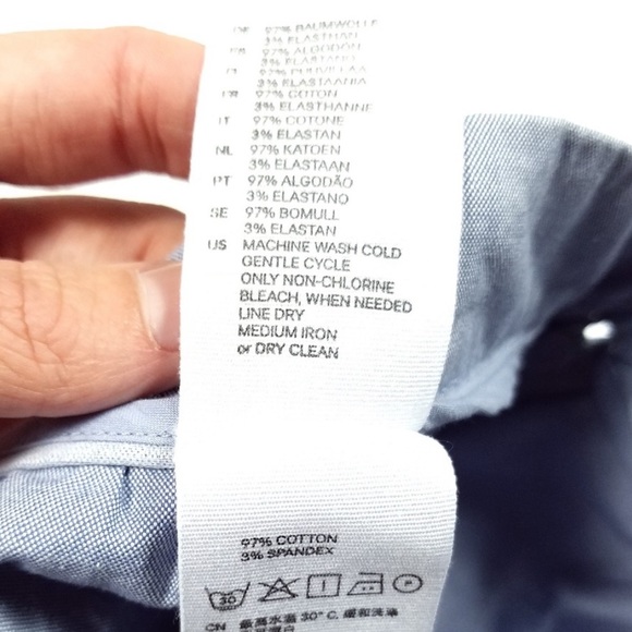 🌐 NWOT & other stories Blue Chambray Skirt 🌐 - Picture 2 of 5